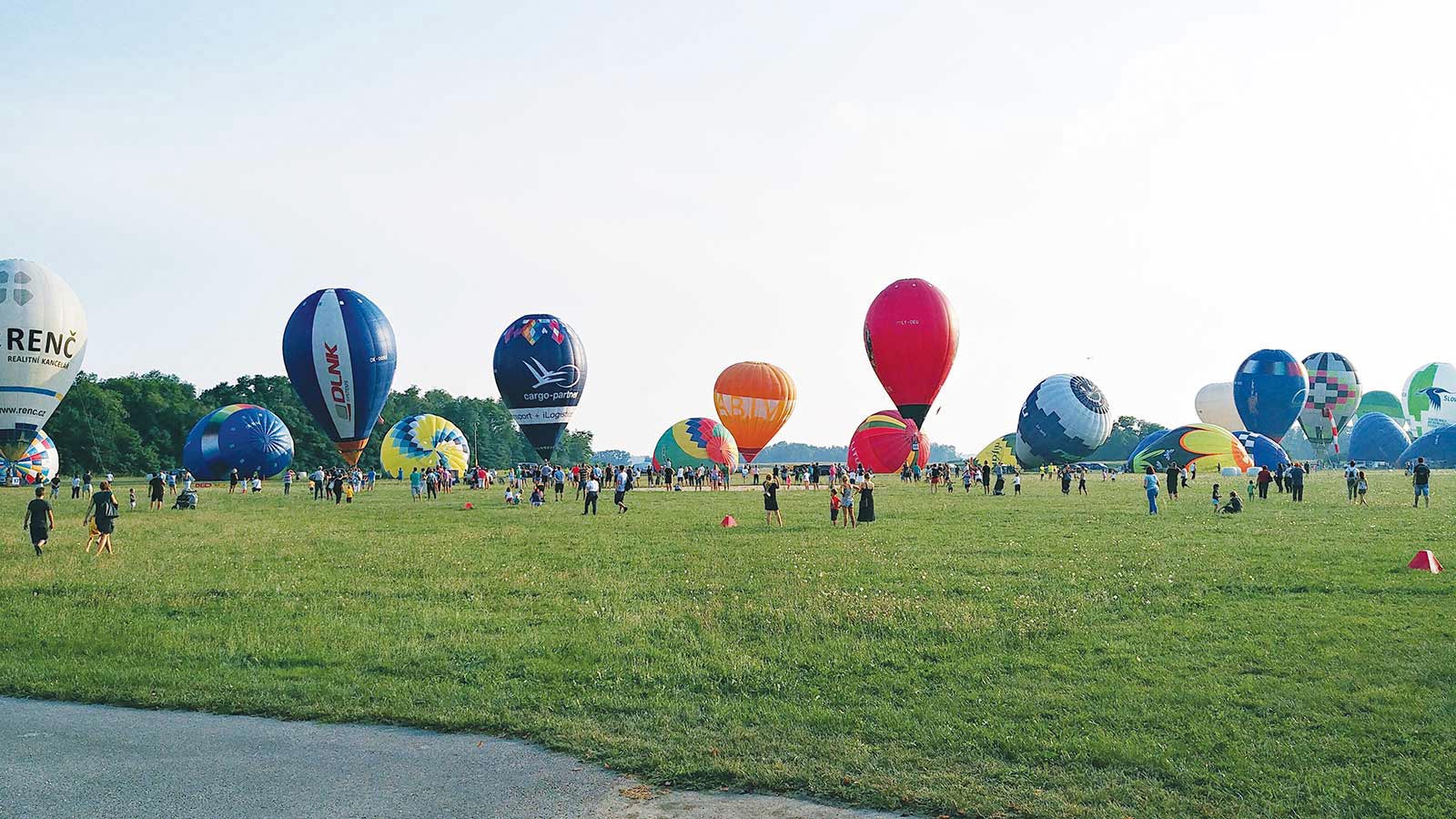 Štart balonov letališče Rakičan