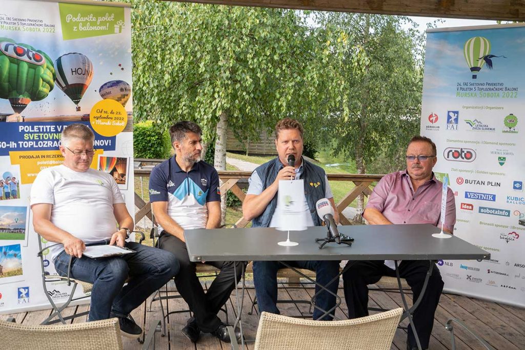 Predstavitev svetovnega prvenstva v poletih s toplozračnimi baloni Murska Sobota 2022